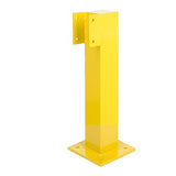 Postes para Seguridad barandilla – para el exterior – altura 500 mm para 1 barra, endpfosten – Bloqueo Paragolpes Element Paragolpes Element Para estanterías