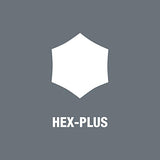 Wera 05073593001 Hex-Plus Juego de Llaves hexagonales 950 SPKL/9 High Torque mulicolour con Bola, Metric Largo 1,5 mm-10 mm, 9 Piezas