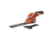 BLACK+DECKER GSL700-QW - Kit tijera cortacésped y arreglasetos 7 V, 1.2 Ah