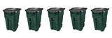 Rubbermaid Commercial Productos 1829411 Heavy-duty Ronda contenedor para residuos de/utilidad bruta, 50 L, verde