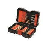 Black+Decker A7227-XJ A7227-XJ-Juego de 41 Piezas para atornillar y taladrar Titanio