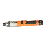 AEG SE 3.6 Negro, Naranja 600 RPM - Destornillador (3,6 V, Ión de litio, 0,5 h, 280 mm, 580 g, 600 RPM)