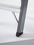 altrex Falco FDO - Escalera de aluminio (transitable por ambos lados, 2 x 4)