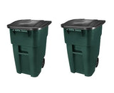 Rubbermaid Commercial Productos 1829411 Heavy-duty Ronda contenedor para residuos de/utilidad bruta, 50 L, verde