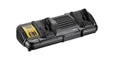 Dewalt DCB132-QW Cargador Doble XR Flexvolt: 54V-18V-14, 108 W, 52 V, Negro, Size