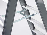 altrex Falco FDO - Escalera de aluminio (transitable por ambos lados, 2 x 4)