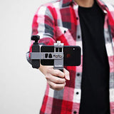 Cinema Mount Osmo Pocket Clip Kit: Sistema de Estabilizador de Vídeo para Smartphone, Montaje en Zapata Fría, Montaje Estándar de Rosca de Trípode, Smartphone Rig