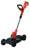 BLACK+DECKER BESTA530CM-QS - Podadora 3 en 1 (cortacésped, cortabordes y bordeadora), 550W, ancho de corte 30cm.