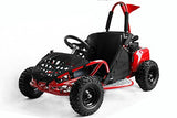 80 cc Buggy gokid automático Offroad Quad Bike Kart, Color: Rojo