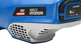 Hyundai HY-LB8001-58VSET Soplador (batería y Cargador incluidos), Azul/Negro