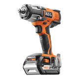 AEG 4935446456 Llave de impacto compacta de 18V, 72 W, 18 V, Negro, Naranja