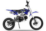 Nitro Motors Dirtbike 125 CC Sky 17/14 con Boca Abajo Tenedor XXL Dirtbike crossbike pitbike