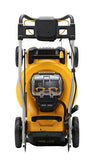 Dewalt DCMW564P2-QW DCMW564P2-QW-Cortacesped sin escobillas XR con 2 baterías de 18V Li-Ion 5Ah (36V) y Ancho de Corte de 48cm, 18 V, amarillo, Avec batterie