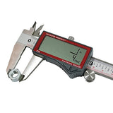 Calculated Industries 7408 AccuMASTER 6-Inch Digital Caliper; Fractional (1/64), Inch, Metric; Largest Display Digits Available, Stainless Steel, IP54 by Calculated Industries