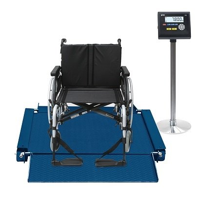 Báscula Digital de Doble Rampa Para Silla de Ruedas