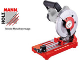 Holzmann Maschinen - Tronzadora portátil para metales MKS 180 H020450004 de 1280 W. Diámetro: 180 x 20 mm