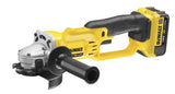 DeWalt Mini-Amoladora XR 18V 125 mm con 2 baterías Li-Ion 4, 9 W, 18 V