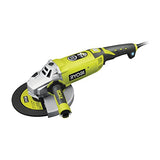 Amoladora angular Ryobi EAG2000RS - Amoladora angular Ryobi de 2000 W, disco de 230 mm - empuñadura posterior orientable y maletin de transporte.