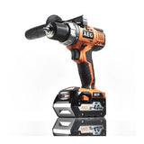 AEG BS 18C - Taladro (Ión de litio, 18V, 30 min, 18,6 cm, 1,7 kg, Negro, Naranja)