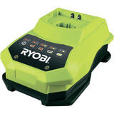 Ryobi BCL14181H - Cargador (Níquel-cadmio (NiCd), 0,45 h, Negro, Amarillo, Cargador de baterías para interior, Níquel-metal hidruro (NiMH))