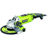 Amoladora angular Ryobi EAG2000RS | Amoladora angular Ryobi de 2000 W, disco de 230 mm - empuñadura posterior orientable y maletin de transporte.