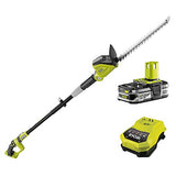 Ryobi RPT1845-15 RPT1845-15-Cortasetos (telescópico, Espada de 45 cm, 1,5 Ah, 18 V)