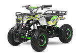 'eléctrico kinderquad Torino 1000 W 48 V 6 Miniquad Quad ATV Bike (verde de gris)
