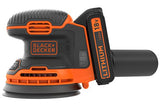 BLACK+DECKER BDCROS18-QW - Lijadora Rotorbital 18V, 12000 rpm, Ø orbita 1.3 mm