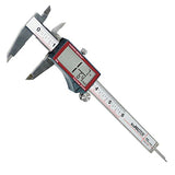 Calculated Industries 7408 AccuMASTER 6-Inch Digital Caliper; Fractional (1/64), Inch, Metric; Largest Display Digits Available, Stainless Steel, IP54 by Calculated Industries