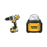 DeWalt CPROF531 CPROF531-KIT XR = DCD996P2 Taladro XRP con 2 baterías Li-Ion 5,0Ah + DCL074 Luz LED de Área