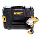 DEWALT DCF899HNT-XJ - Llave Impacto sin escobillas XR 18V 1/2" Alto Par 950Nm con anillo de retención sin cargador/batería con maletín TSTAK II