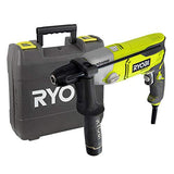 Ryobi 5133002058 Percusión Potencia 1010 W taladro con cable llave de mandril, 24 W, 0 V, Negro, Plata, Amarillo