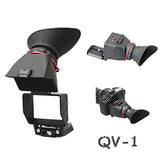 KAMERAR QV-1 - Visor LCD para cámaras réflex digitales Canon, Nikon, Sony, Olympus