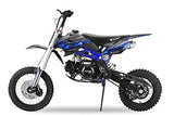 Motocicleta Dirtbike 125 cc Sky 14/12 con horquilla invertida XXL, Crossbike, Pitbike