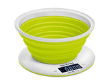 Innoliving INN-129 Mesa Alrededor Báscula electrónica de cocina Verde, Blanco - Báscula de cocina (Verde, Blanco, CR2032)