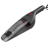 Black+Decker NVB12AV - Aspirador de Mano para Automóvil, 12 V, Capacidad de 310 ml, Color Gris y Rojo