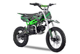 Motocicleta Dirtbike 125 cc Sky 14/12 con horquilla invertida XXL, Crossbike, Pitbike