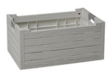 DEA HOME Florida Caja Plegable, Gris Tórtola, 59x39x28 cm