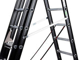 Altrex Mounter - Escalera multiusos (aluminio, 3 x 8 cm, altura máxima de trabajo 6,15 m)