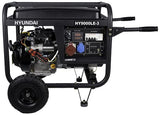 Hyundai HY-HY9000LEK-3 (Trifá.) - Generador gasolina serie pro 3.000 rpm, Negro