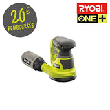 LIJADORA ROTOORBITAL DE 18V, SIN BATERÍA | RYOBI | MODELO R18ROS-0 | ONE + | CON 3 AÑOSDE GARANTIA DE FABRICA