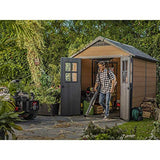 Keter Garden shed Newton 7511 Brown Color - cm.228x350x h. 252