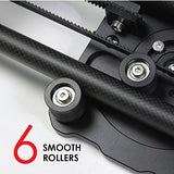 Kamerar Fluid Motion Slider - Deslizador de Movimiento Fluido de 31 Pulgadas