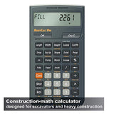 Calculated Industries HeavyCalc Pro Bolsillo - Calculadora (Bolsillo, Calculadora científica, 11 dígitos, Batería, Grafito)