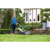 Ryobi RLM18X41H-240 RLM18X41H-240-Cortacésped Fusion (Ancho de Corte de 40 cm, One+, 2 x 4 Ah, 36 V), grünschwarzgrauweiß, medium