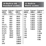 Calculated Industries 6025 Scale Master Pro - Medición de plan digital