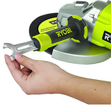 Ryobi EAG2000RS 9-inch Angle Grinder with Rotating Back Handle, 2000 W by Ryobi