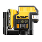 DeWalt DCE0825D1G-QW DCE0825D1G-QW-Láser autonivelante de 2 líneas en Cruz (Horizontal y Vertical) y 5 Puntos-Incluye batería DW 10,8V Litio-Verde, 10.8 V