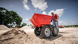 MINIDUMPER H-MAX - 450 KGS - VOLQUETE HIDRÁULICO - MOTOR HONDA