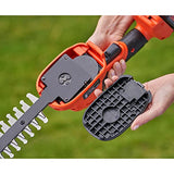 BLACK+DECKER BCSS18B-XJ - Kit Tijera cortacésped + arreglasetos 18V, Cambio de cuchilla sin herramientas, Hoja de 20 cm, Incluye cuchilla de corte y espada arregla setos, No incluye batería/cargador